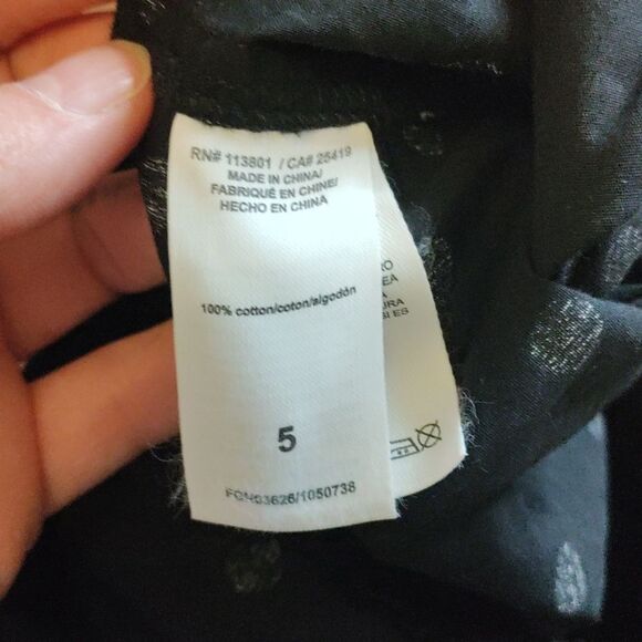 Flapdoodles Romper Size 5 Black White Polka Dot Jumpsuit Cotton Spring - Picture 3 of 8